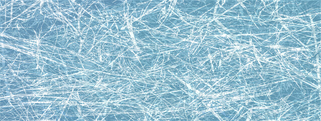 Blue ice texture