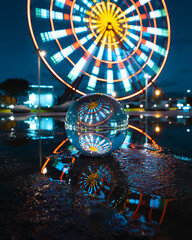 Lensball and Ferris Wheel 1