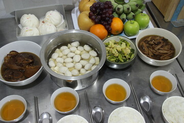 food for Ancestor Worship on Chinese New Year