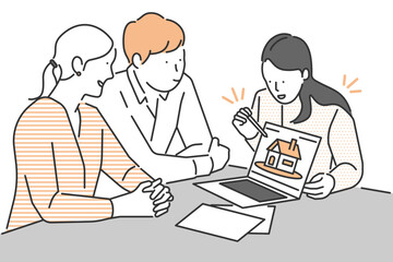 Real Estate Brokerage Counseling by Real Estate Residential Housing Managers to Help Newlyweds with Real Estate Consulting