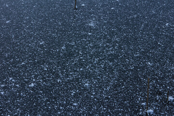 ice blue and white texture frozen