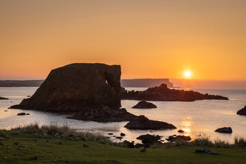 Elephant Rock Sunset Ballintoy