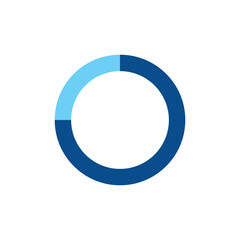 Fototapeta premium Loading Sign Icon Vector Template
