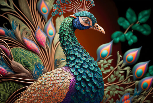 Peacock Background