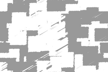 Grey and White Hatched Rectangles Seamless Background