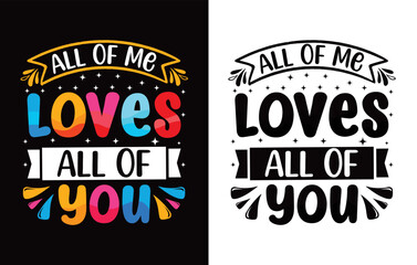 

Valentines Typography  T-shirt Design.