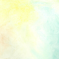 Watercolor background. Red and yellow