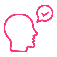 pronunciation gradient icon