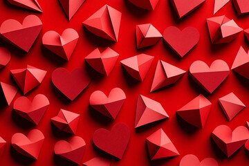 Valentine's Day Hearts - Generative Ai