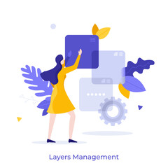 Business Character Vector Template