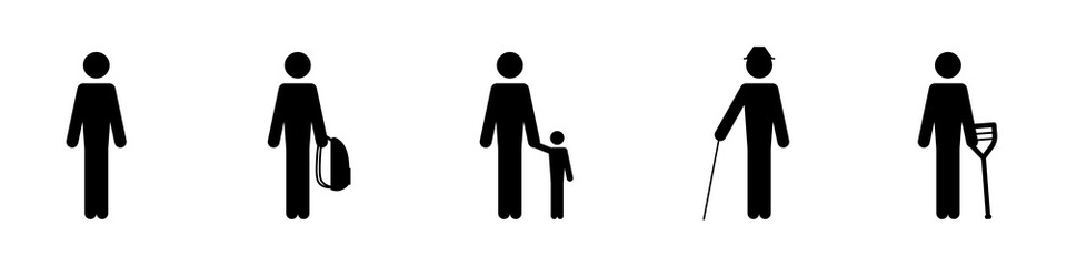 behavior in transport piople with disabilites signs