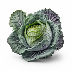cabbage isolated on white background illustration images