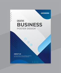 Corporate vertical business flyer template