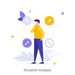 Business Character Vector Template