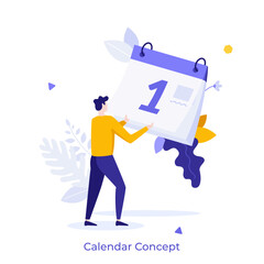 Business Character Vector Template