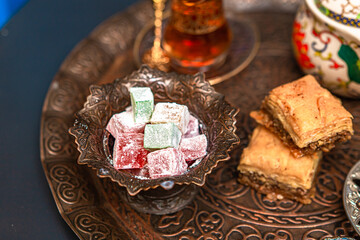 turkish delight and baklava