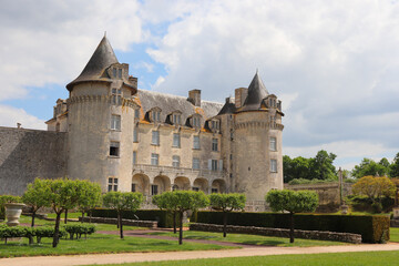 Fototapeta premium Charente-Maritime - Saint-Porchaire - Chateau de La Roche-Courbon