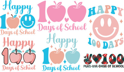100 Days of School SVG Bundle -100 Days of School SVG, Vector Design, 100 Days of School Vector SVG File, 100 Days of School Shirt SVG, 100 Days of School mug SVG
