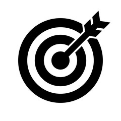 Target icon vector for web, computer and mobile app