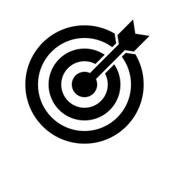 Target icon vector for web, computer and mobile app