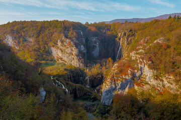 Autumn in Plitvice lakes national park, Croatia