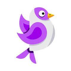 Obraz premium Purple Bird