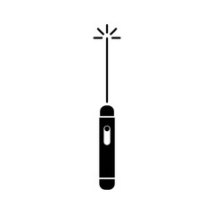 Pointer laser icon