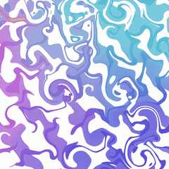 Moving colorful lines of abstract background