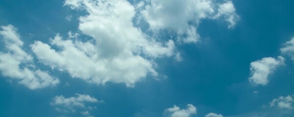 blue sky and white clouds background very cool