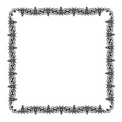 frames in vintage style with elements of ornament, art, pattern, background, texture