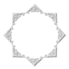 frames in vintage style with elements of ornament, art, pattern, background, texture