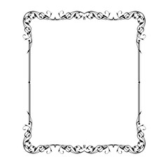frames in vintage style with elements of ornament, art, pattern, background, texture