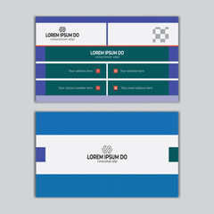 Editable business card, Modern  Digital Corporate attractive standard simple  official company NGO personal qualityful business card design.