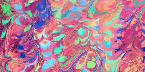colorful and bold marbled abstract background