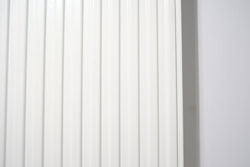Obraz premium white wall with shutters