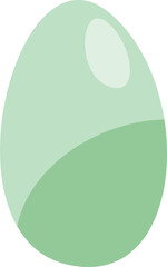 green easter egg