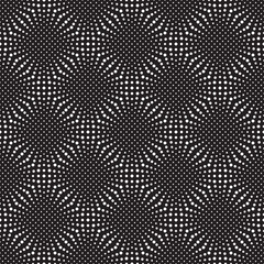 Vector seamless texture. Modern geometric background . A grid with squares of dots. 