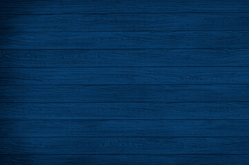 Dark blue wooden wall. Pattern. Advertising space. Design element. Background. Horizontal.