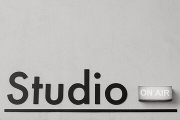 Studio d'enregistrement pour les artistes
