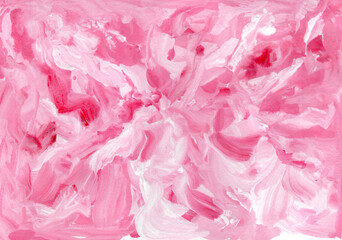 Fototapeta premium Pink watercolor abstract background