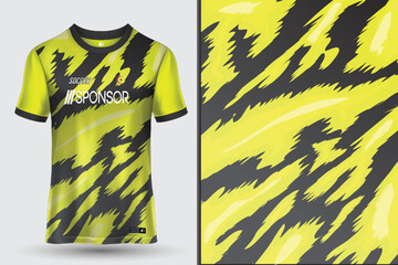 Sports jersey design for sublimation
