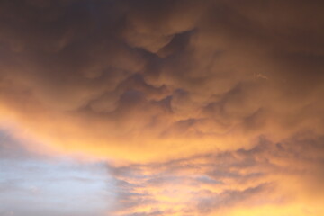 Pink Sunset Clouds of Oregon