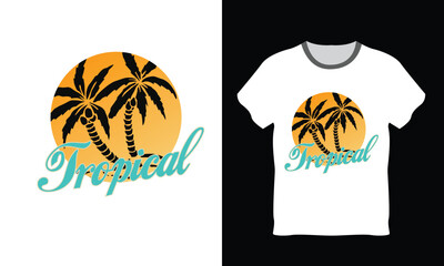 Summer T-shirt Design 