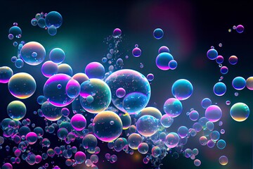 Desktop background backdrop bubbles