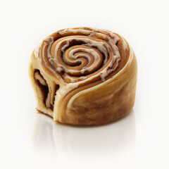 Delicious Cinnamon Rolls on White Background