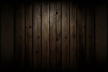 dark grunge brown wood texture. Abstract background for floor texture, generative ai