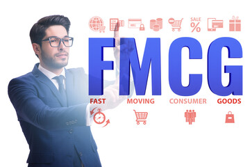 FMCG concept - fast moving consumer goods