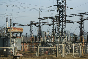 Energy infrastructure, substations and power lines