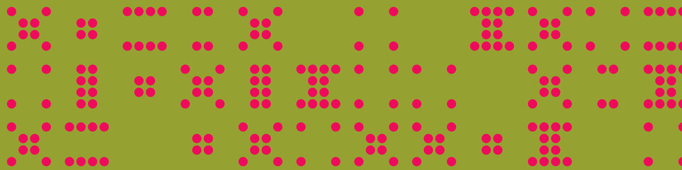 Abstract Color Halftone Dots generative art background illustration