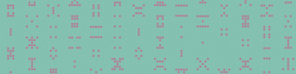 Abstract Color Halftone Dots generative art background illustration